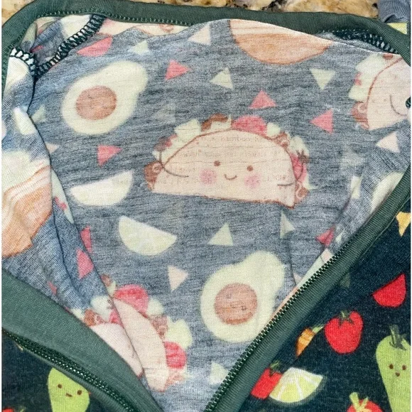 Little Sleepies Zippy Bundle of 4, 12-18 months, Bamboo PJs - Picture 2 of 7